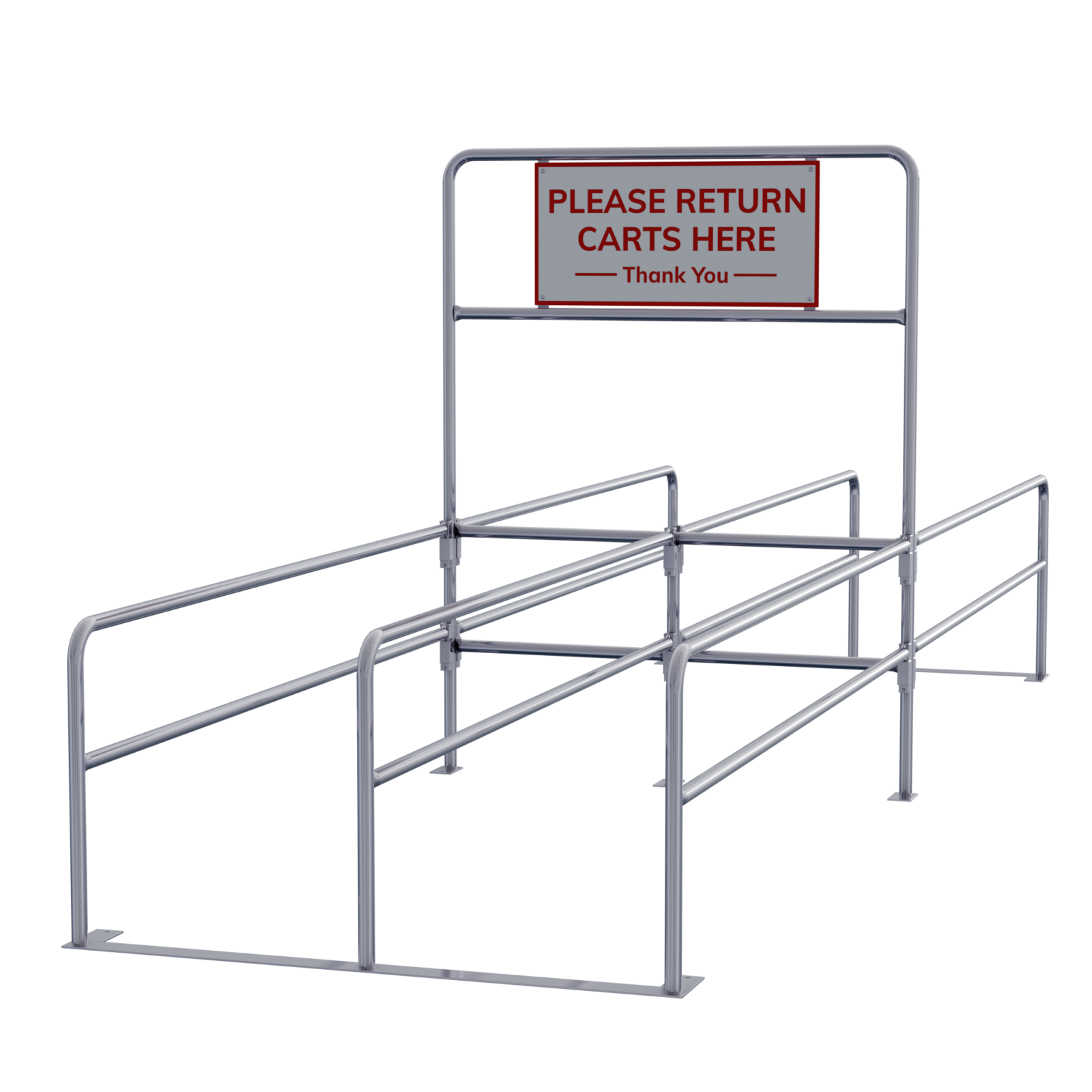 Store Return Cart Railing Shopping Carts, Retail Displays and Grocery Equipment | The Peggs Company