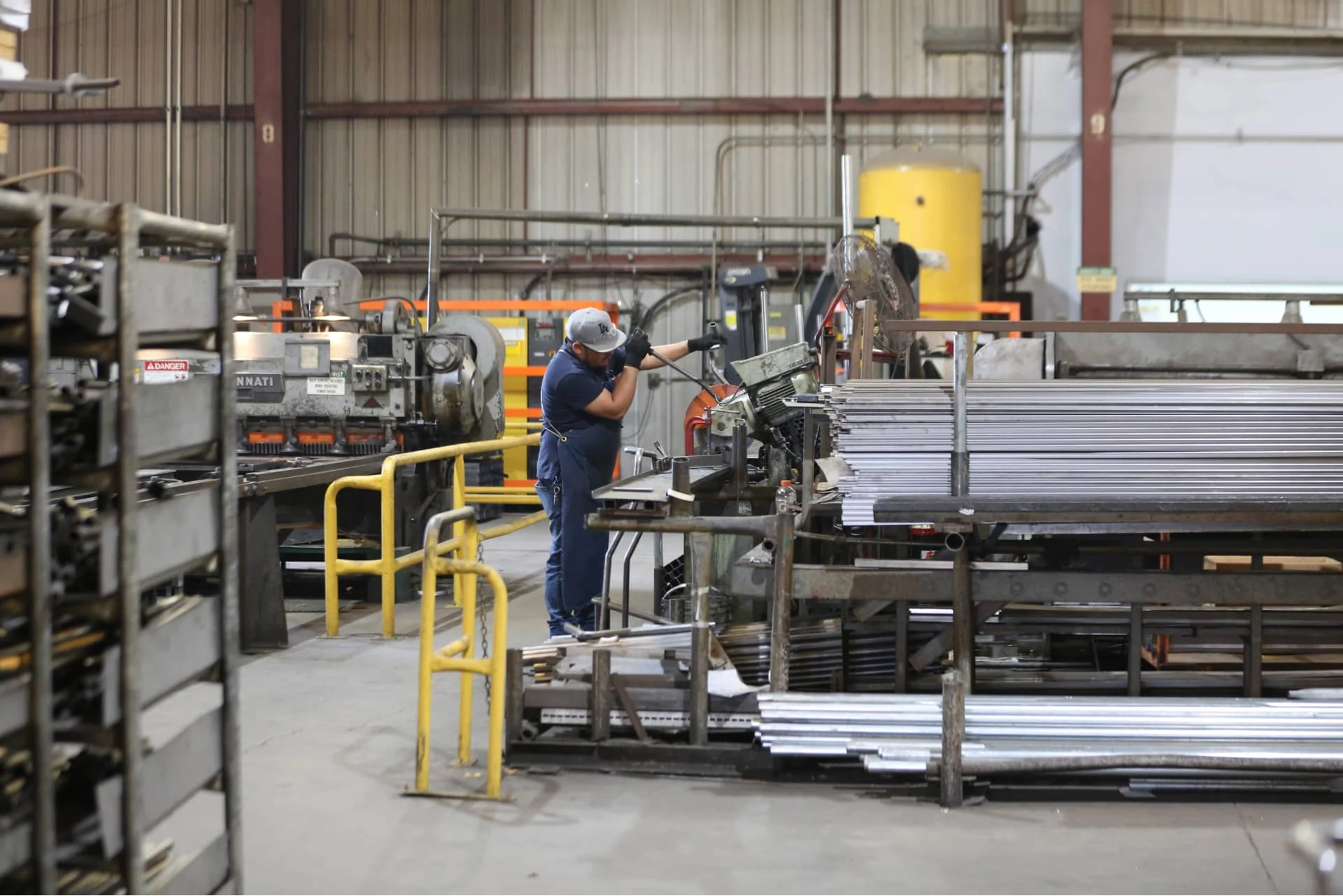 Manufacturing employee at The Peggs Company
