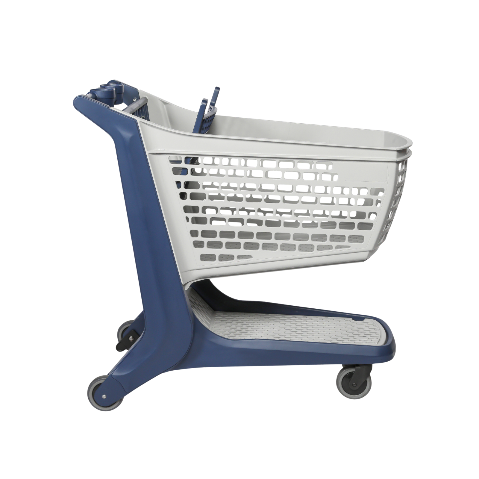 Full Size All-Plastic Shopping Cart